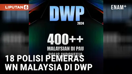 VIDEO: 18 Polisi Pemeras WN Malaysia di DWP akan Jalani Sidang Kode Etik