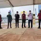 Paspampres meninjau lokasi Munas Kadin VIII di Kendari.(Liputan6.com/media center Munas Kadin)