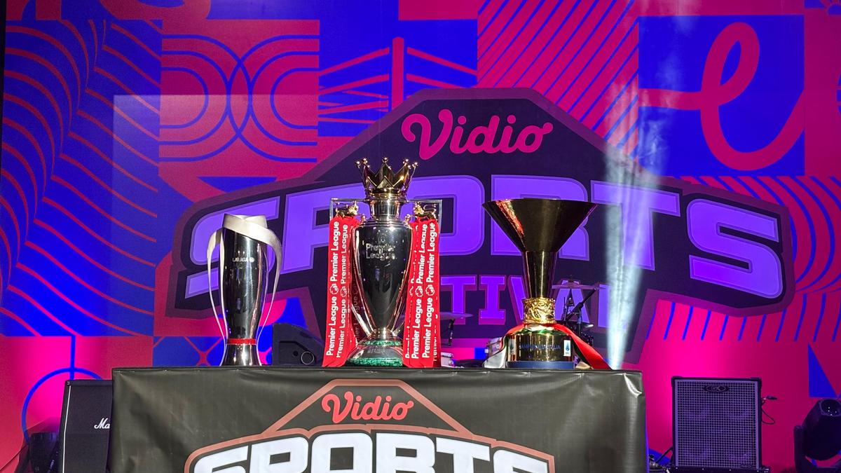 Cetak Sejarah, Vidio Sports Festival Pamerkan Trofi 3 Liga Bergengsi: Premier Laegue, Serie A, dan LaLiga