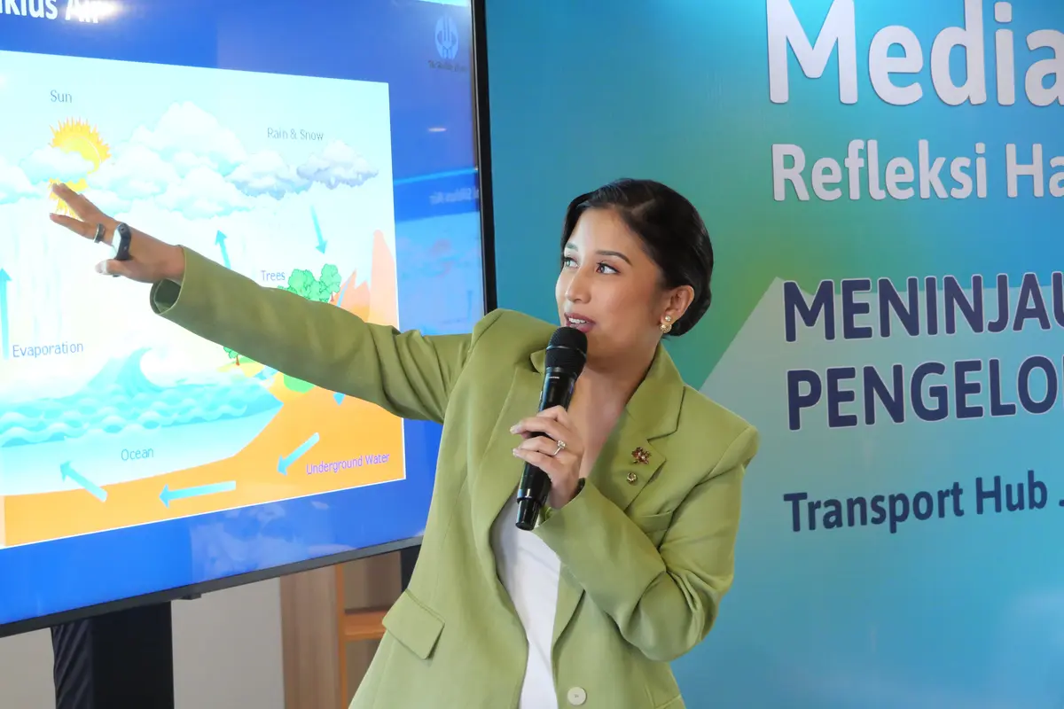 Nadia Sofia Habibie Menjadi Salah Satu Narasumber pada Diskusi Waste4Change