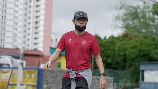 Pelatih Timnas Indonesia Shin Tae-yong - 12 Desember