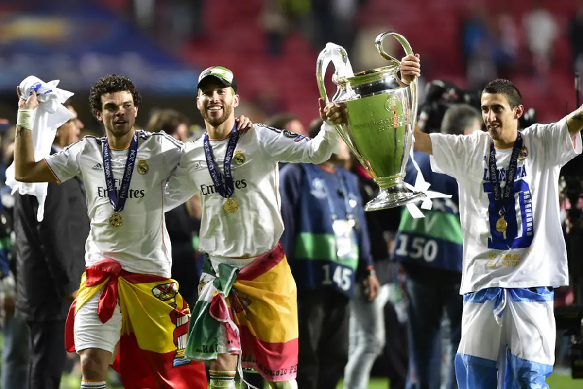 Selebrasi Real Madrid (MIGUEL RIOPA / AFP)