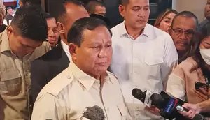 Bakal Calon Presiden (Bacapres) Prabowo Subianto. (Merdeka.com/Nur Habibie)