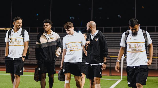 Foto: Dewa United Matangkan Persiapan Jelang Laga Melawan Manila Digger di AFC Challenge League