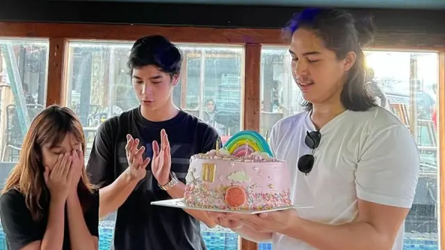 Kue ultah Safeea Ahmad dari Maia Estianty