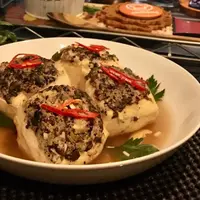 Resep tahu kukus jamur shitake. (dok. Cookpad @rima2020)