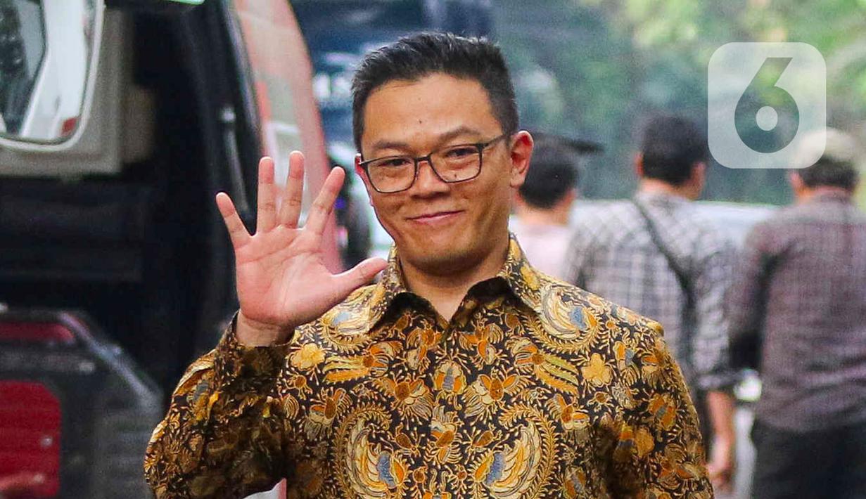 <p>Sugiono. Ia merupakan salah satu anggota Dewan Pendiri Partai Gerakan Indonesia Raya (Gerindra) dan aktif sebagai kader sejak tahun 2008. (Liputan6.com/Herman Zakharia)</p>