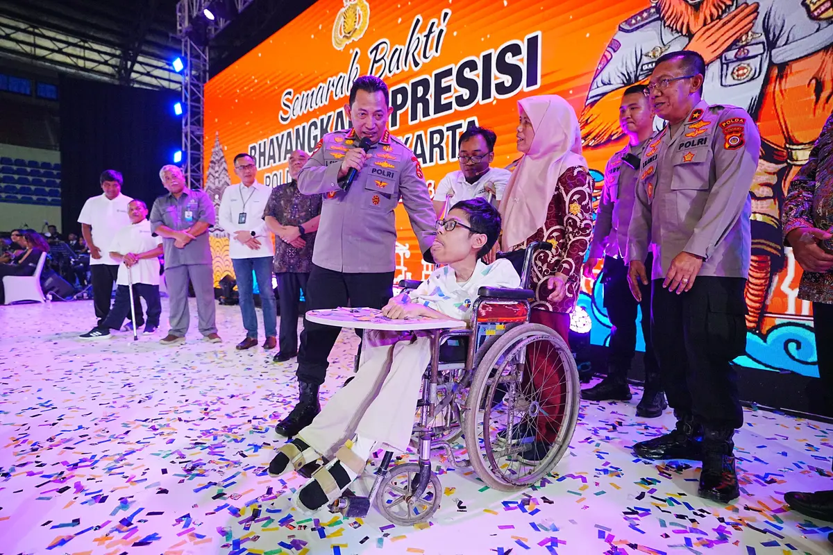 Kapolri Listyo Sigit Launching Aplikasi Montir Presisi yang Digagas Difabel