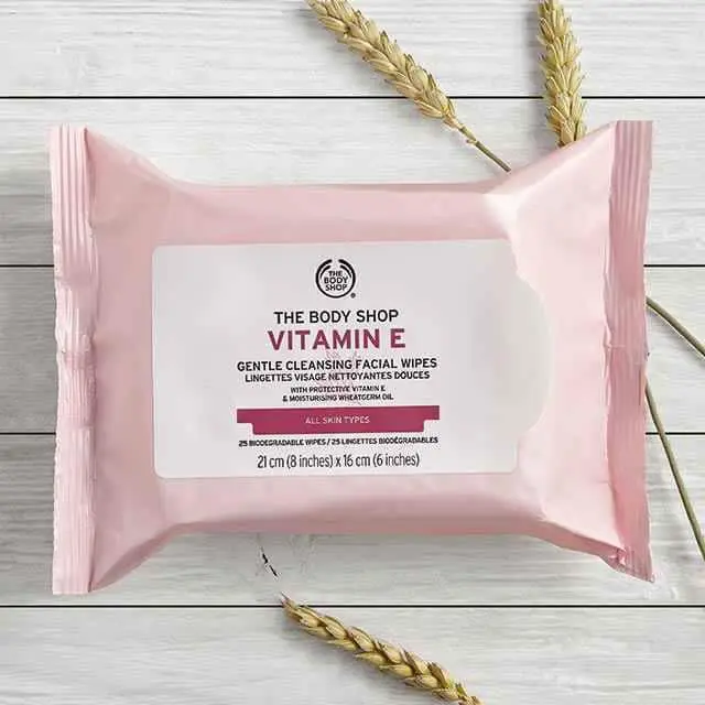 The Body Shop Vitamin E Gentle Facial Cleansing Wipes