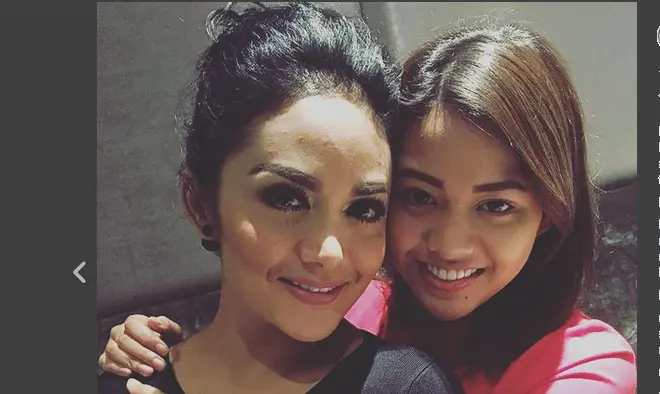 Keakraban Krisdayanti dan Aurel [foto: Instagram]