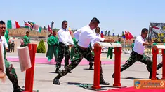 Citizen6, Lebanon: Penyematan medali diisi kegiatan demostrasi ketrampilan prajurit yaitu beladiri Militer Yong Modo, kolaborasi kesenian Nusantara, penampilan debus dipadu dengan atraksi kemampuan beladiri merpati putih. (Pengirim: Badarudin Bakri).