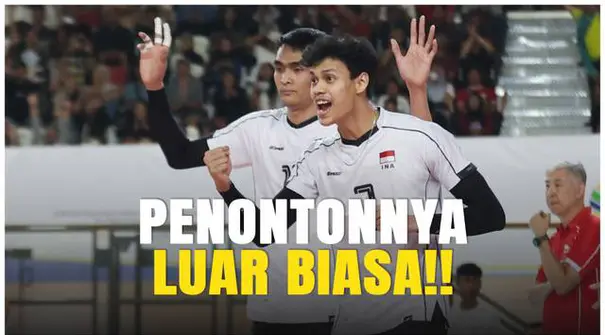 Untuk pertama kalinya GOR Internasional Velodrome Rawamangun jadi venue pertandingan voli, dan atmosfernya luar biasa!