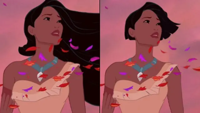 Putri Disney Berambut Pendek