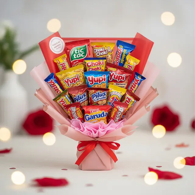 Snack Bouquet Valentine’s Day