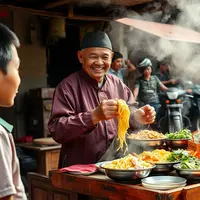 resep mie ayam enak ©Ilustrasi dibuat AI