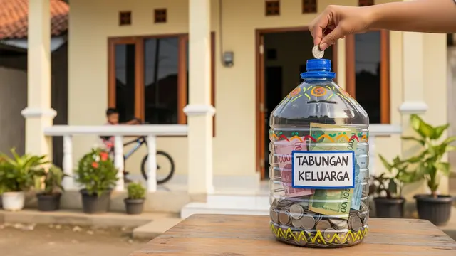 Celengan dari Galon Bekas