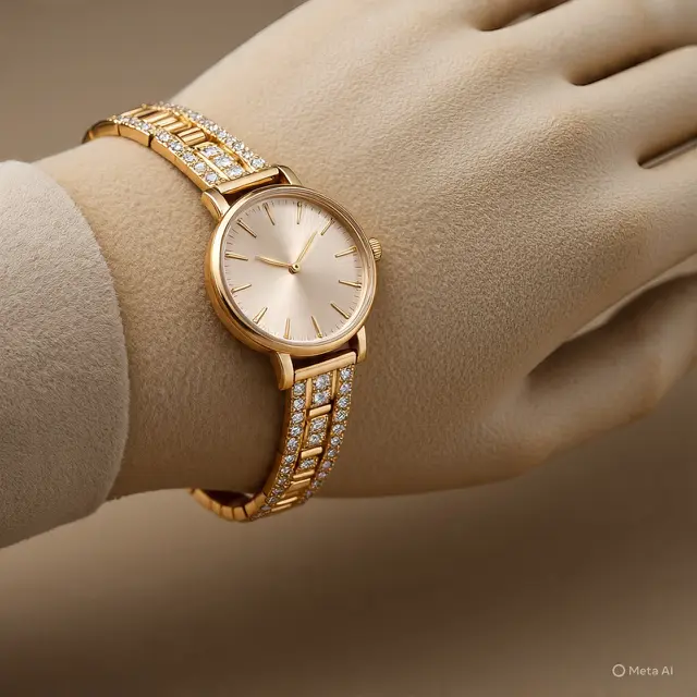 Jam Tangan Model Gelang. (Liputan6.com/MetaAI)