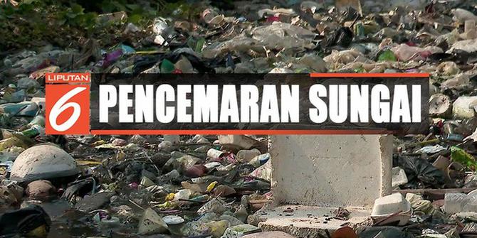 Sampah Kali Bahagia Bekasi Dibersihkan Usai Menumpuk Selama 6 Bulan