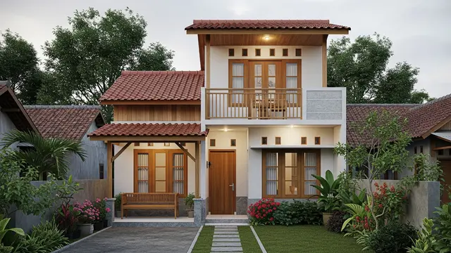 Desain Rumah 6x9 Meter untuk Keluarga Kecil yang Nyaman Ditempati Keluarga dengan Dua Anak