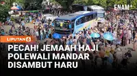 Pelukan dan Air Mata Warnai Kepulangan Ratusan Jemaah Haji Asal Polewali Mandar