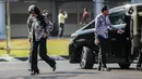 Kedatangan para pemimpin negara ini juga diiringi oleh instrumen yang dibawakan oleh anggota militer yang ditugaskan dalam KTT ke-43 ASEAN. (Liputan6.com/Faizal Fanani)