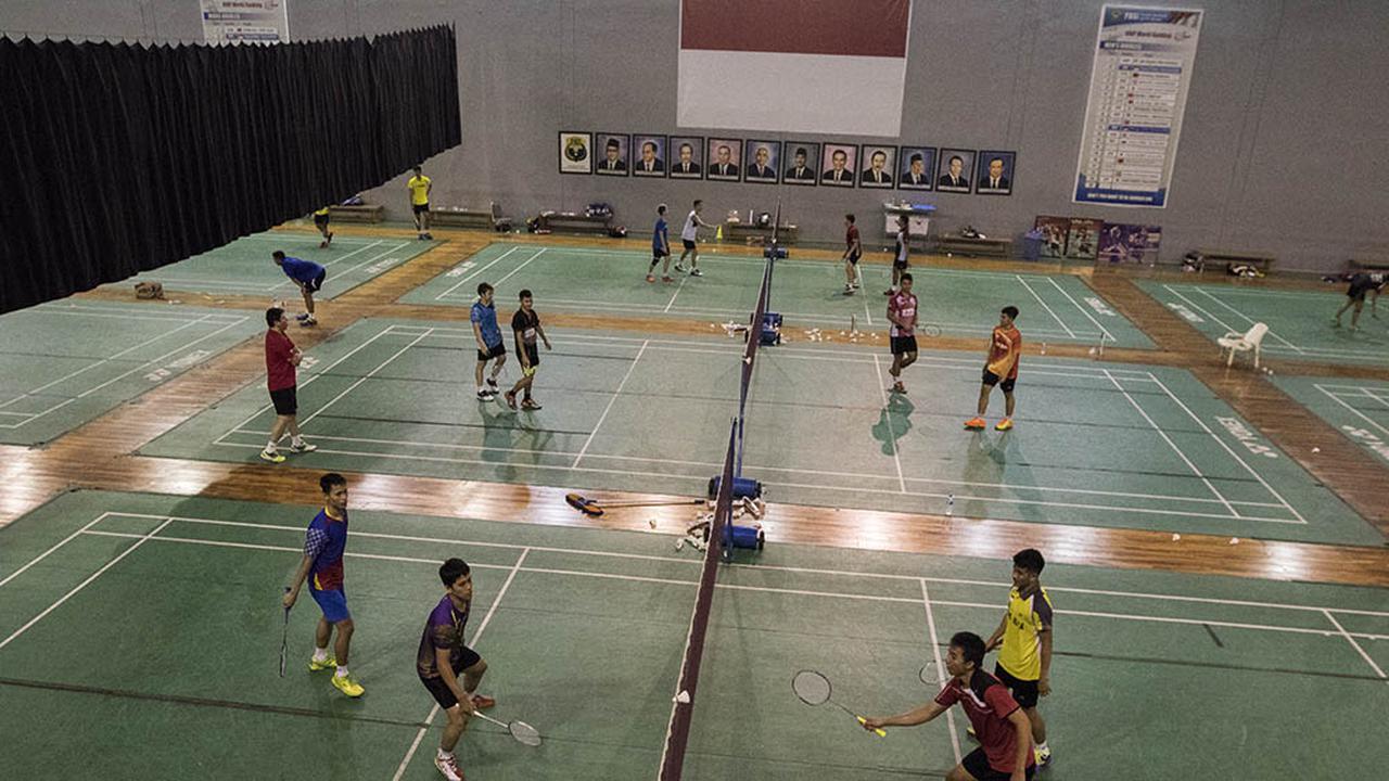 Latihan Pelatnas PBSI