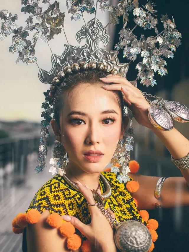 9 Potret Olivia Aten, Miss Global Indonesia dengan Paras Oriental Punya Hobi Traveling Keliling Nusantara