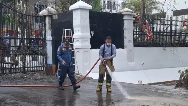 Kondisi Bandung Usai Demo Ricuh