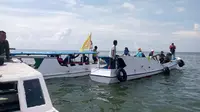 Tolak Tambang Migas, Nelayan Pulau Kangean Demo Kapal Siesmik