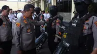 Polresta Cirebon launching Tim Gabungan mengawal keamanan dan kenyamanan arus mudik lebaran 2023. (Istimewa)