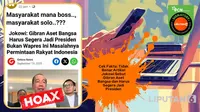 Cek fakta artikel Jokowi sebut Gibran harus segera jadi presiden