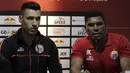 Pemain baru Persija Jakarta, Alexander Luiz Reame, saat konferensi pers perkenalan dirinya di kantor Persija Jakarta, Jakarta, Jumat (30/8). Persija kenalkan pemain asing baru untuk mengarungi putaran 2 Liga 1. (Bola.com/Yoppy Renato)