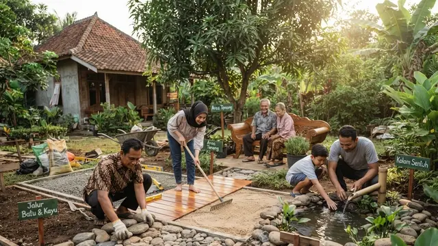 Cara Membuat Kebun Sensorik di Halaman Rumah