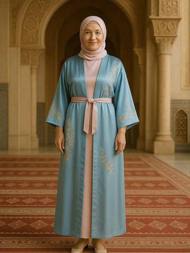 Cardigan Satin untuk Kondangan dan Acara Resmi Ibu-Ibu Usia 50 Tahunan