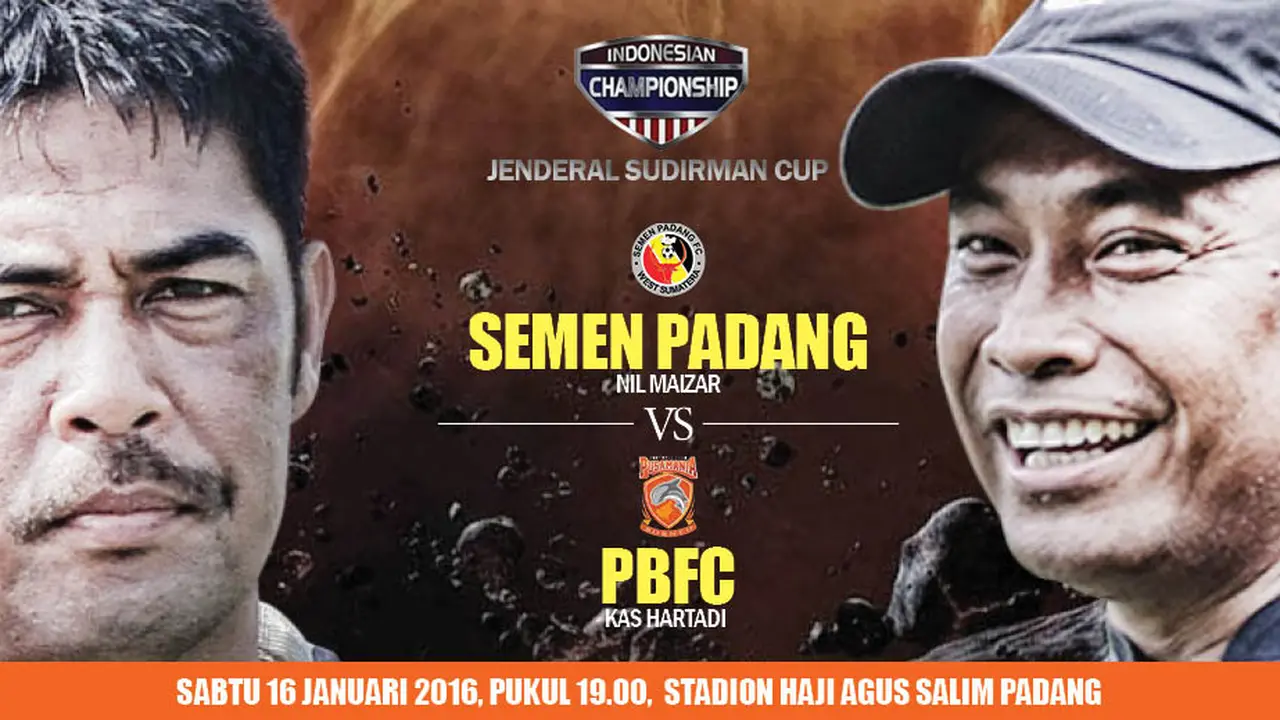 Banner Semen Padang vs PBFC
