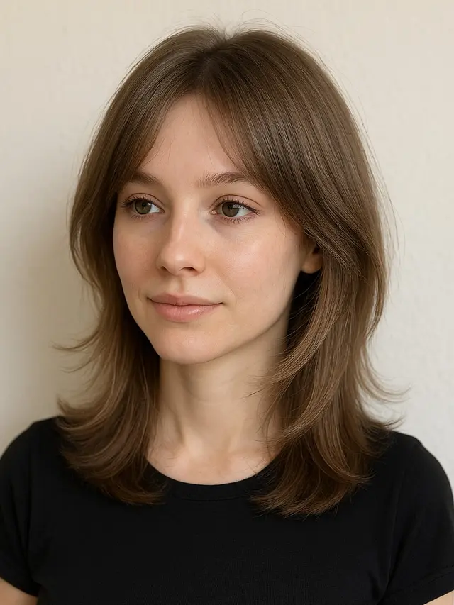 Model Butterfly Cut untuk Rambut Tipis