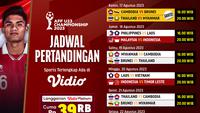 Jadwal Live Streaming AFF U-23 Championship 2023 di Vidio. (Sumber: dok. vidio.com)
