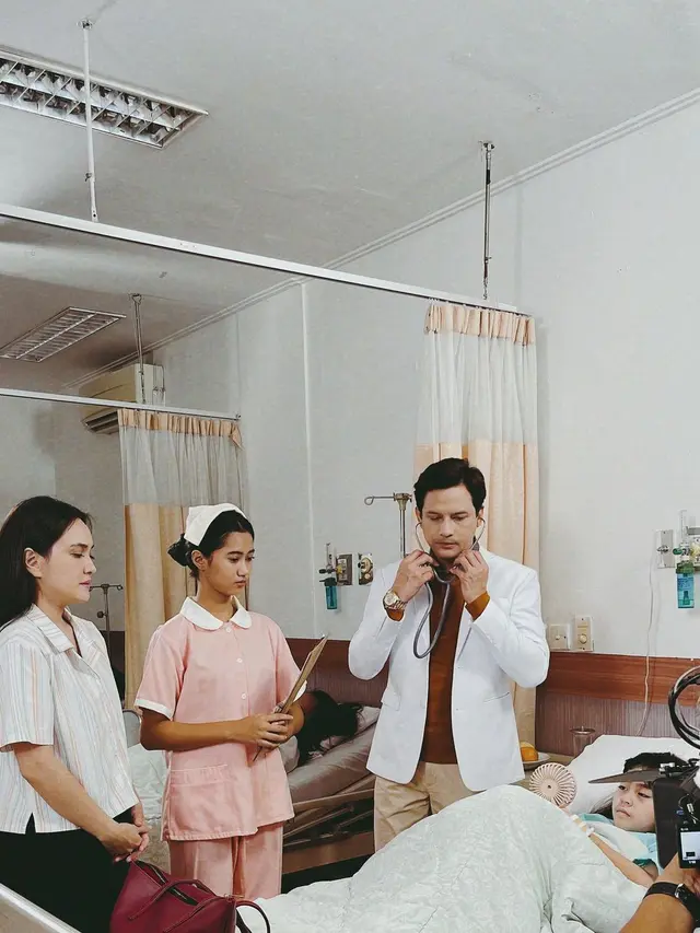 Shandy Aulia dan Lucky Perdana adu akting dalam sinetron Cinta Dua Pilihan yang akan tayang di SCTV (Foto: Instagram @_luckyperdana)