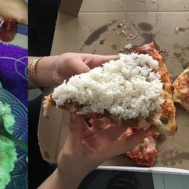 6 Potret Absurd Makan Roti Pakai Nasi Ini Bikin Geleng Kepala