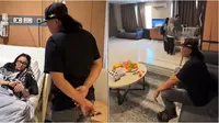 6 Potret Sule Jenguk Mahalini di RS, Netizen Salfok Kamarnya Luas Banget