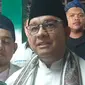 Anies Baswedan, Capres Nasdem, Usai Ziarah Di Makam Sultan Banten. (Selasa, 24/01/2023). (Yandhi Deslatama/Liputan6.com).