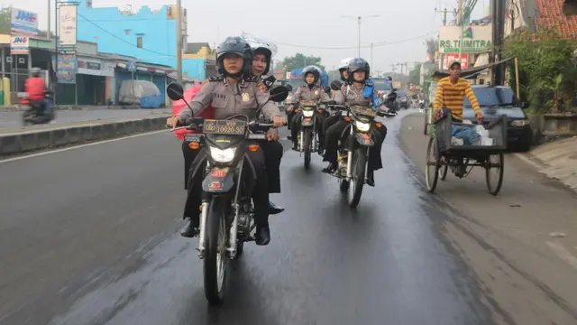 Polwan di Bogor memperingati Hari Kartini