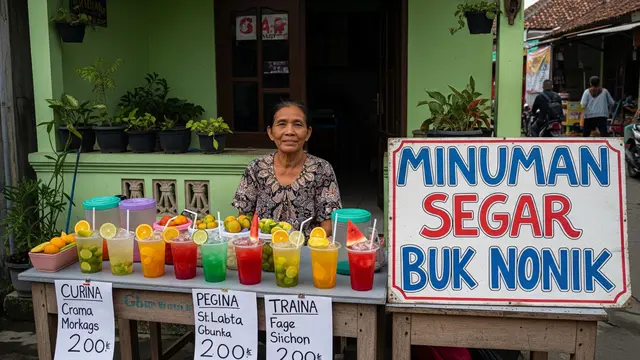 Jualan Es Teh dan Minuman Sederhana
