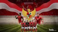 Tim Nasional Indonesia (bola.com/Rudi Riana)