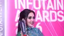 Dalam waktu dekat, pelantun lagu 'Sesuatu' Syahrini akan menggelar konser tunggal selama 2 jam. (Nurwahyunan/Bintang.com)