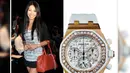 Anggun terlihat memakai jam Audemars Piguet seri Royal Oak Offshore Ladies, jam elegan ini berharga Rp 625 juta. (Foto: instagram.com/fashion.anggun)