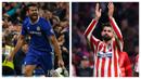Dalam beberapa musim terakhir, Atletico Madrid dan Chelsea menjadi dua klub yang sering bersinggungan dalam proses transfer beberapa pemain top Eropa. Seperti 5 pemain aktif berikut ini yang tercatat pernah memperkuat Chelsea hingga kemudian berpindah langsung ke Atletico Madrid. Bahkan dua pemain di antaranya berstatus milik Atletico Madrid sebelum membela Chelsea hingga akhinya kembali memperkuat Atletico Madrid. (Kolase AFP)