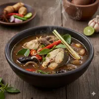 Bumbu Pindang Ikan yang Kuahnya Gelap (Created by AI)