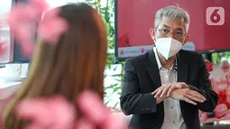 Senior VP Marketing PT Bina Karya Prima Aristo Kristandyo saat menjadi pembicara pada talkshow vitual ZEN Antibacterial Soap di Jakarta (12/11/2021). Memperingati Hari Kesehatan Nasional 2021, ZEN Antibacterial Soap mengajak masyarakat kenali kulit kering sekali (Kresek). (Liputam6.com/HO/Randi)