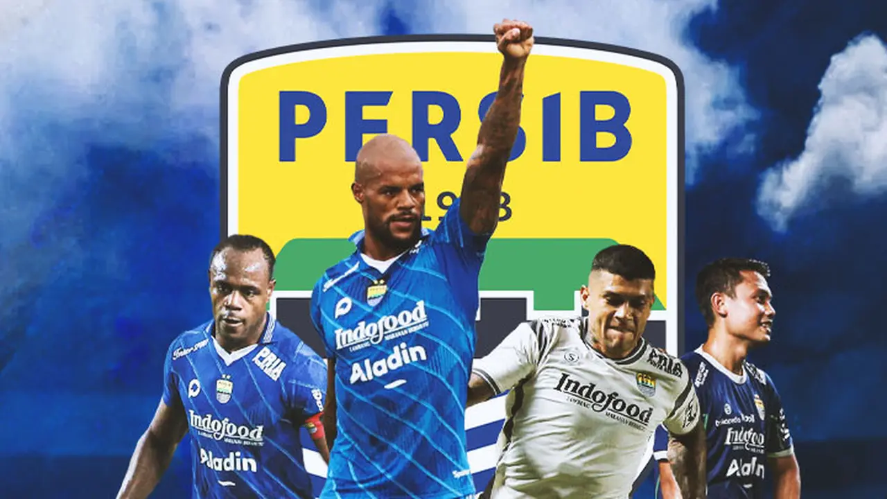 Persib Bandung - Victor Igbonefo, David da Silva, Ciro Alves, Dedi Kusnandar